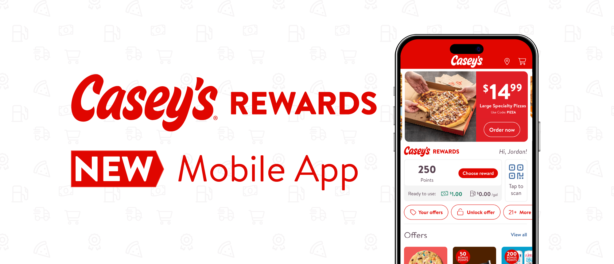 Check out Casey's Rewards Refreshed Mobile App! Posts Casey's
