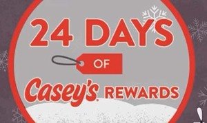 Casey's 24 Days of Rewards 2021 Logo